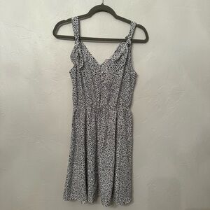 Sienna Sky Black and White Mini Dress